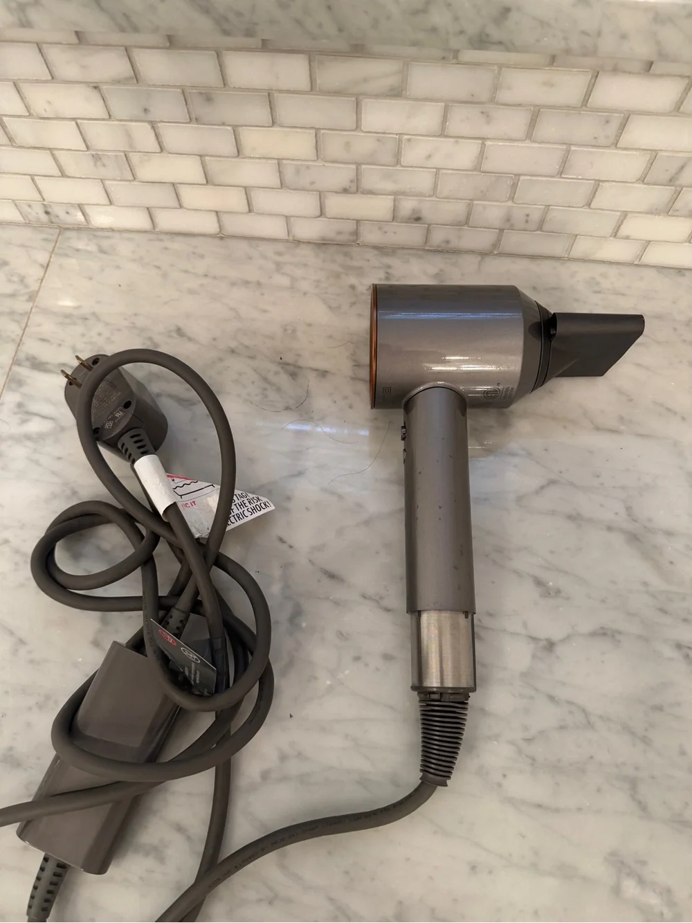 Dyson Supersonic Hair Dryer in Charcoal and Copper